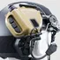 Тактичні навушники Earmor M32H MOD4 (CB) Coyote Brown Фото 3